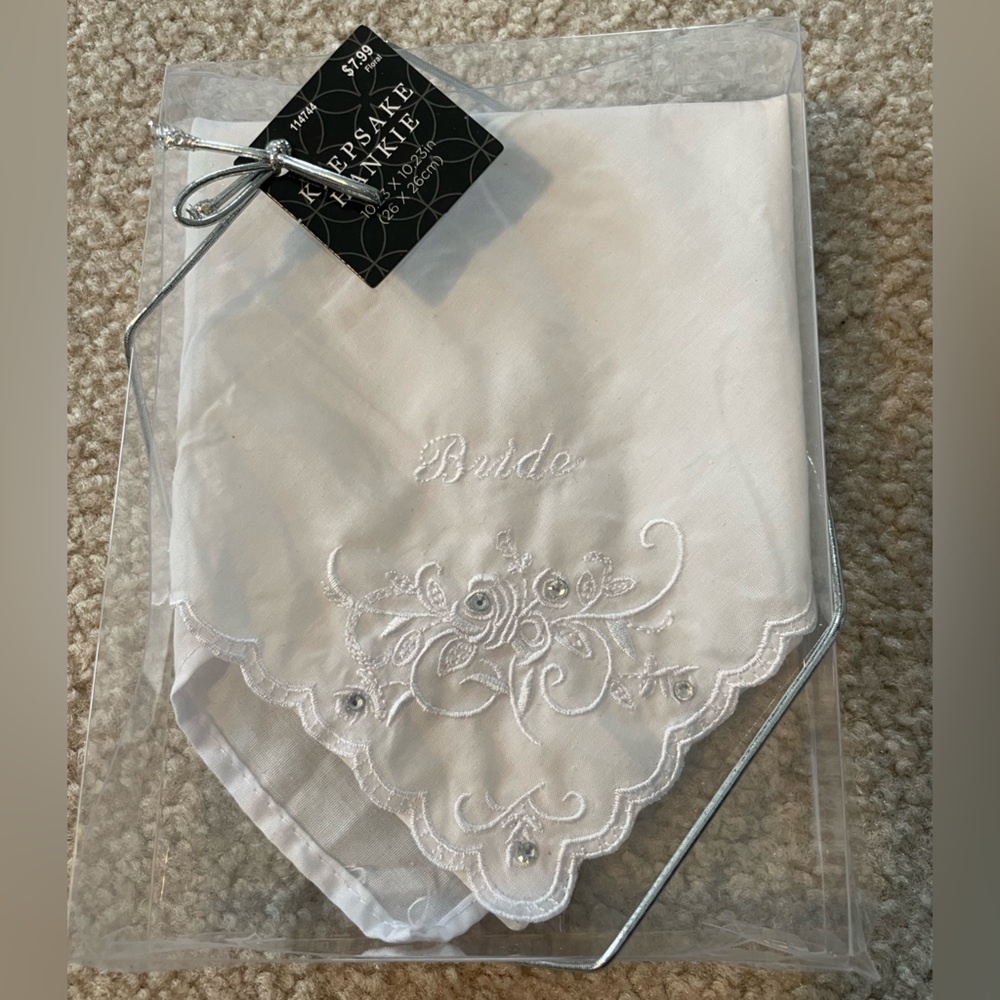 “Bride” Handkerchief